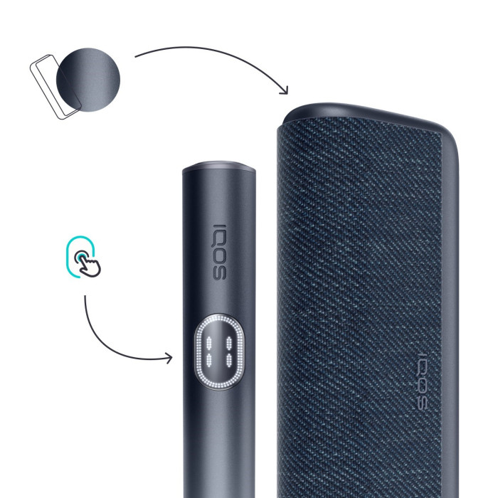 Устройство IQOS ILUMA PRIME i Model Midnight Black - купить Pod